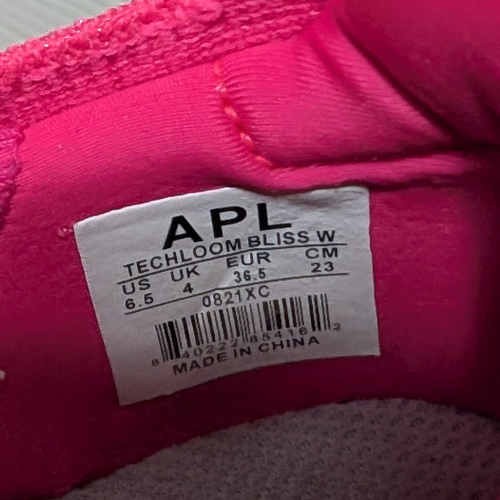 APL TechLoom Bliss Breast Cancer Awareness Pink Size 6.5 - Picture 6 of 6